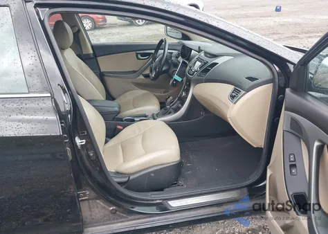 2014 Hyundai Elantra Limited z USA, uszkodzony, nr VIN 5NPDH4AE7EH463792